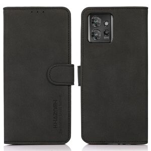 SKALO Motorola ThinkPhone 5G KHAZNEH Pungetui i PU-læder - Sort Black