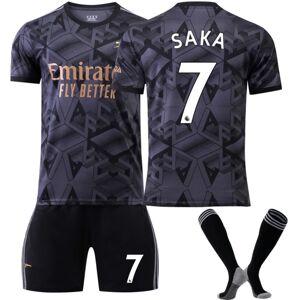 22/23 New Arsenal trøjesæt Voksen fodboldtrøje træningsdragt H SAKA 7 S