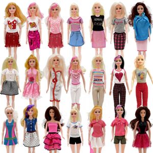 GeekAtmosphere 21 stykker 30cm dukketøj Barbie prinsessetøjsdukke