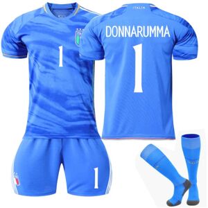 Italien hjemmebanetrøje 2023/24 Donnarumma #1 fodboldtrøje 22(120-130CM)