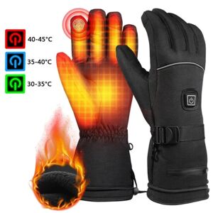 unbranded Elektrisk opvarmede handsker Batteri Håndvarme Vindtæt termisk vinter