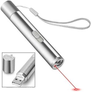 3 i 1 laser pointer lommelygte Cat Toy Usb Charge Torch Uv Light