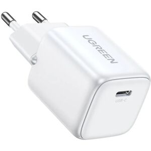 Ugreen GaN vægadapter USB-C 30W Nexode Mini - Hvid