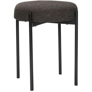 Hübsch Silo Stool SH: 43 cm - Dark Brown