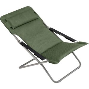 Lafuma Deckchair Transabed SH: 34 cm BeComfort - Olive