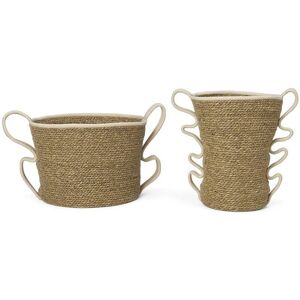 Ferm Living Verso Baskets Set of 2 - Off White