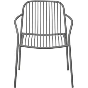 Blomus YUA WIRE Armchair - Granite Gray