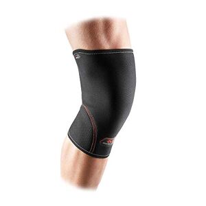 McDavid Knee Support Black/Scarlet Reversible, Size Small
