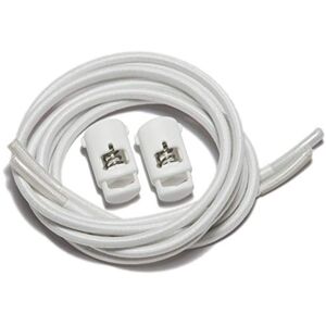 IBUNGEE LACES Speedlaces iBungee Stretch Laces White, 26 Inch