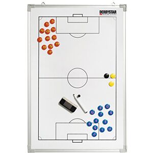 Derbystar Taktiktafel Aluminium Fussball, 45 x 30 cm, 4111000000, Weiß