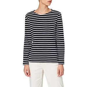 Armor Lux Damen T-Shirt Gestreift, Mehrfarbig (Bi8 Rich Navy/Mehrfarbig), 48 (Herstellergröße: 6)