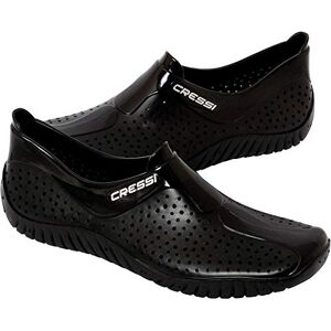 Cressi Water Shoes for Water Sports, black, 38