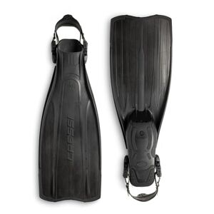 Cressi Pro Light Premium Open Heel Diving Fins, black