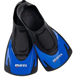 Mares Hermes Short Blade Swim Fins Blue EU34/35 UK2/3 with FREE draw string bag