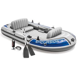 Intex EXCURSION 4 BOAT SET WITH ALUMINIUM OARS 124