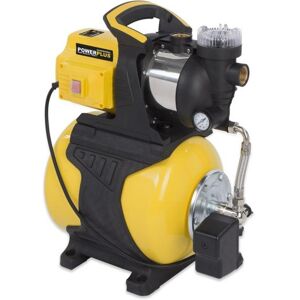 Powerplus Husvandværk Gardenpro 1000 Watt, 19 Liter Tryktank