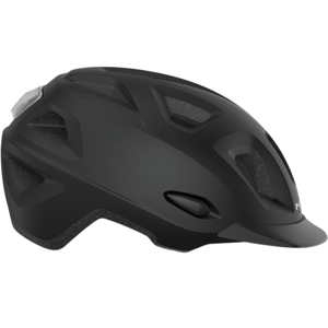 Met Mobilite Led Cykelhjelm, Black/matt, M/l (57-60cm) - Sort - Cykelhjelm Voksen