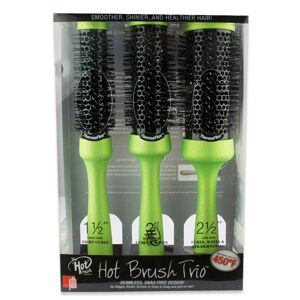Wet Brush Hot Brush Trio Kit Green (U) (Stop Beauty Waste)