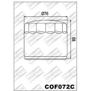 CHAMPION Oliefilter til HARLEY DAVIDSON