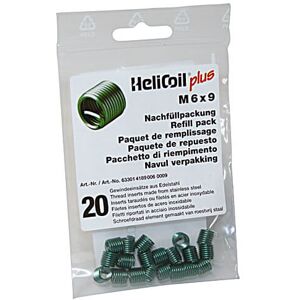 HELICOIL Refill pakke plus gevindindsatser M 6