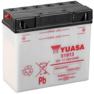 YUASA YUASA Konventionelt YUASA batteri uden syrepakke - 51913 Batteri uden syrepakke