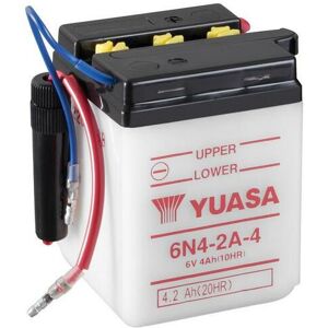 YUASA YUASA konventionelt YUASA-batteri uden syrepakke - 6N4-2A-4 Batteri uden syrepakke