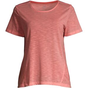 Casall Crossways Textured Tee Damer Spar4060 Pink 38