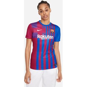 Nike Fc Barcelona 21/22 Hjemmebanetrøje Damer Fodboldtrøjer Blå Xl