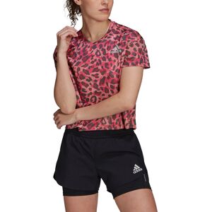 Adidas Fast Primeblue Graphic Tshirt Damer Spar4060 Pink L