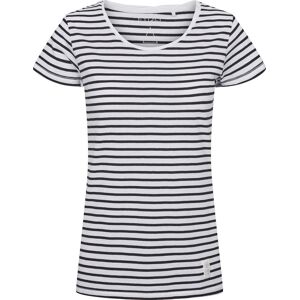 Etirel Nautic Stripe Tshirt Damer Tøj Hvid L