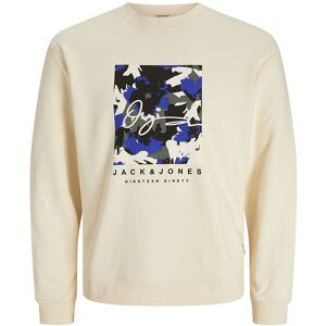 Jack & Jones Sweatshirt - Joraruba - Buttercream - Jack & Jones - 16 År (176) - Sweatshirt