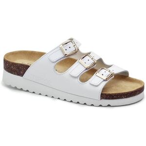 Minfot Sandal Blød Bio Hvid Nappa 37