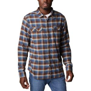 Columbia Sportswear Columbia Flare Gun Stretch Flannel Mens, Cordovan Shadow