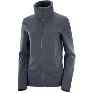 Salomon Essential Cosy Fleece FZ Womens, Ebony