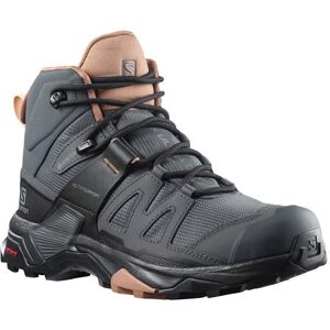 Salomon X Ultra 4 Mid Wide GTX Womens, Ebony / Mocha Mousse 45