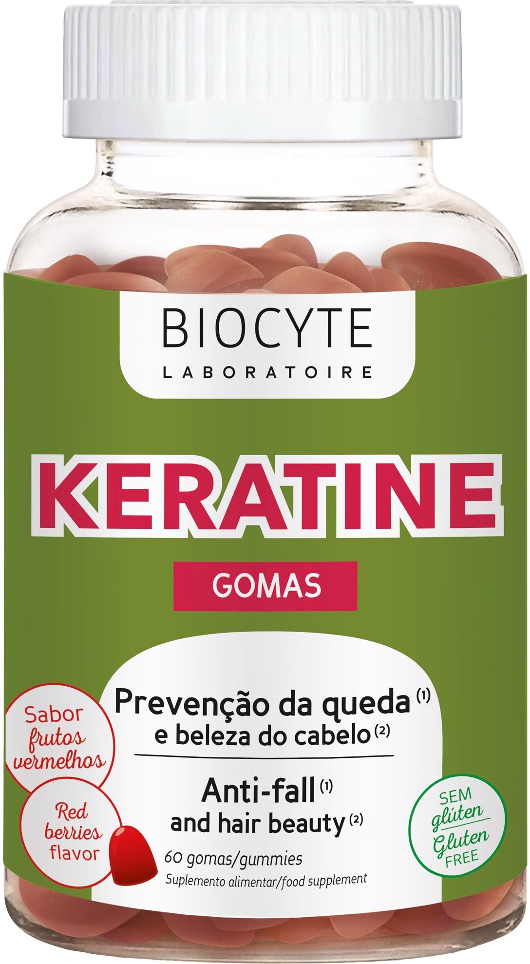 Biocyte Keratina Gummies 60&nbsp;un.