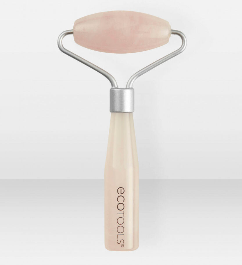 Ecotools Mini Rose Quartz Roller