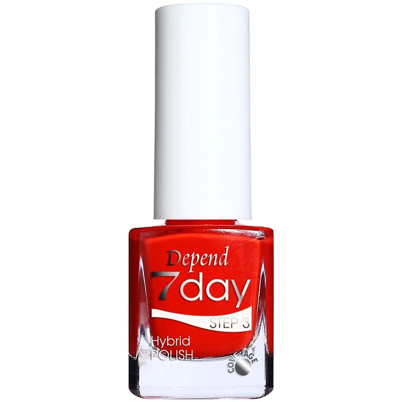 Depend 7day Hybrid Polish - 7221 Red Makes Me Smile