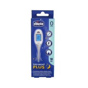 Chicco Flex Night Plus Thermometre Clinique Rectal et Oral 0 Mois et + - Boîte 1 thermometre