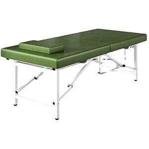 LVUNZJCA Lit de Salon Pliable, Table de Massage Portable avec Matelas épais en Forme de Valise, pour Salon de Spa, Clinique, Magasin de Tatouage de Cils - Publicité