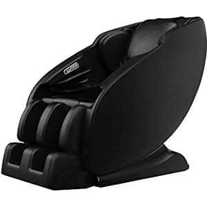 NRG Wellness Fauteuil de Massage 4D Deluxe Noir   Fauteuil Relax électrique   Fauteuil Massant pour Tout Le Corps   Télécommande   6 Programmes Automatiques   Bluetooth - Publicité