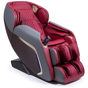 GLOBAL RELAX Ananda®   Fauteuil de Massage 2D+ Rouge   Masseur avec 12 programmes Professionnels de Massage et de pressothérapie   Dimmable   Technologie de Prestige   Son 3D   Bluetooth   USB - Publicité