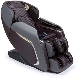 GLOBAL RELAX Ananda®   Fauteuil de Massage 2D+ Brun   Masseur avec 12 programmes Professionnels de Massage et de pressothérapie   Dimmable   Technologie de Prestige   Son 3D   Bluetooth   USB - Publicité