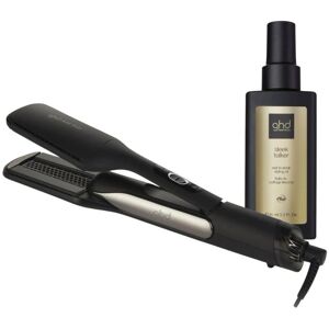 Pack lisseur ghd sechant Duet Style noir & huile lissante Sleek Talker