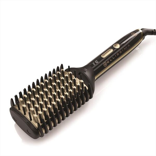 imetec spazzola arriccia capelli magic shine-black matt/glam gold