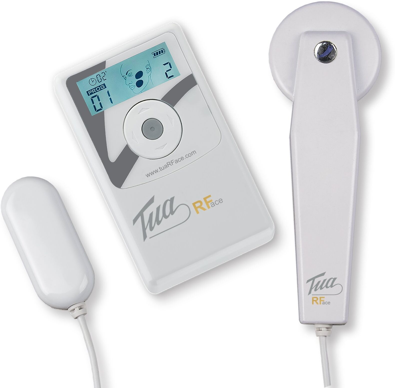 Vupiesse Elettrostimolatore TUA RFace - Trattamento Completo Viso e Collo