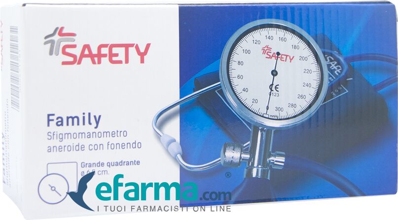 SAFETY Family Sfigmomanometro Con Fonendo