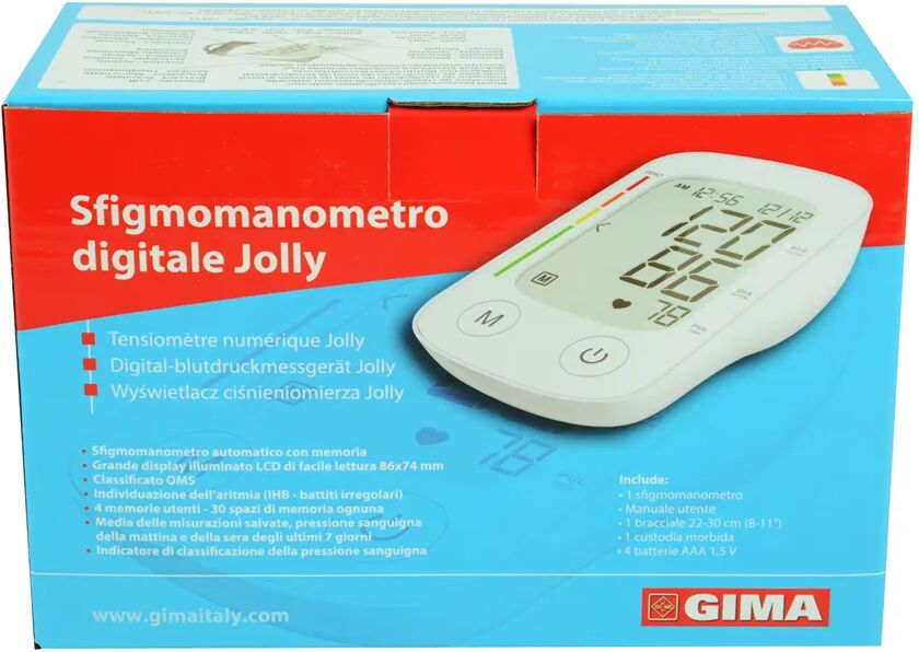 Gima Misuratore Di Pressione Digitale Jolly