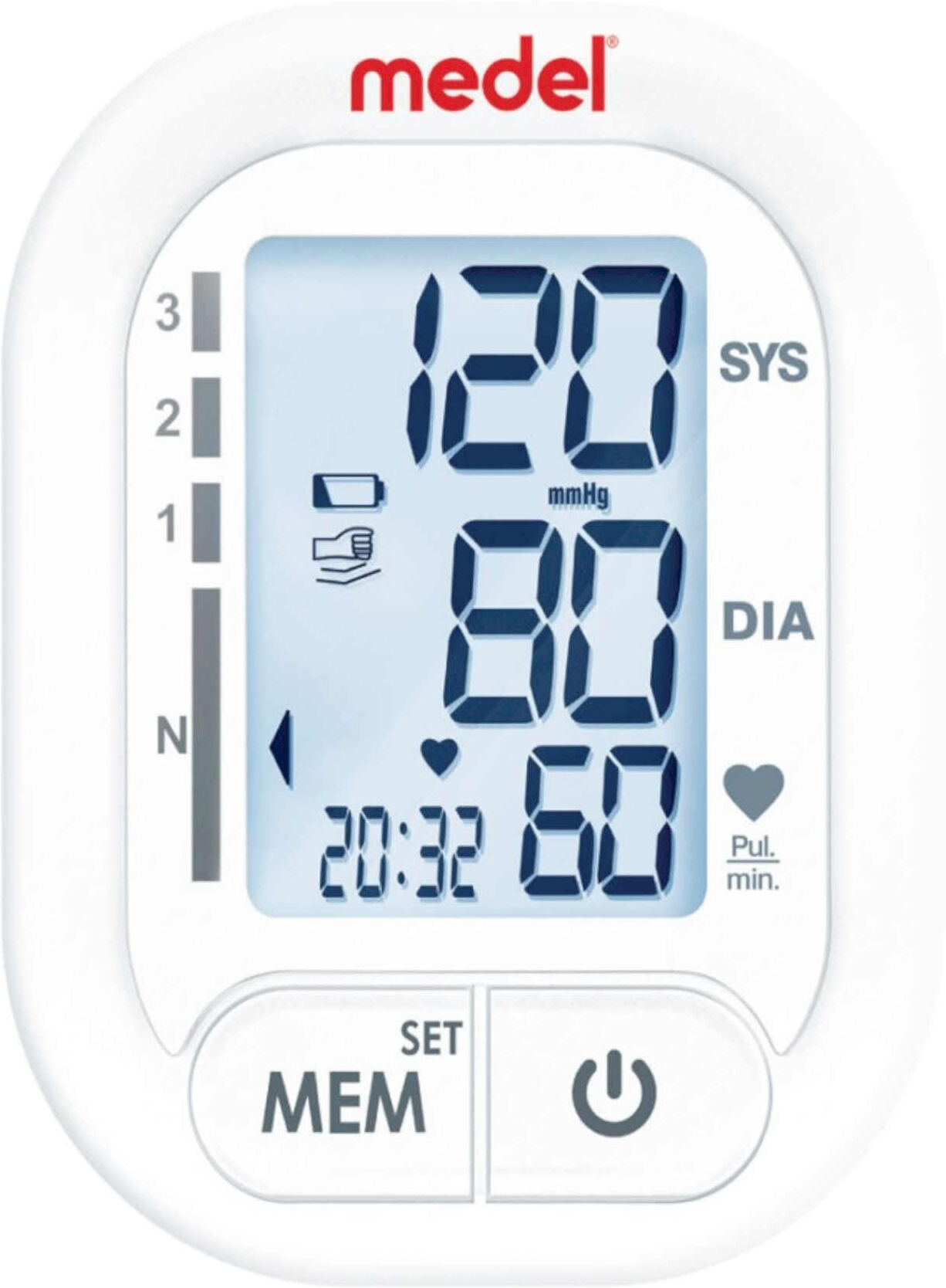 medel soft misuratore di pressione da polso