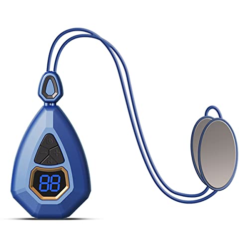 Zunedhys Massageapparaten Elektrisch Massageapparaat Nek Mini Apparaat Cervical Neurostimulator Care Machine Apparaten Blauw